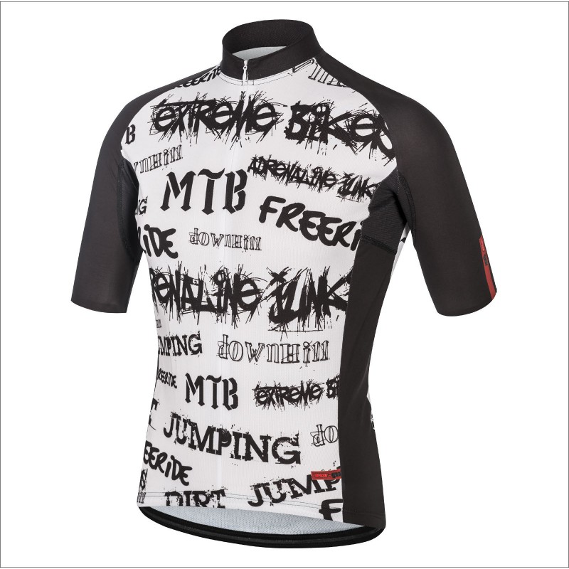 ASRENALINE JUNKIES RED short sleeve jersey