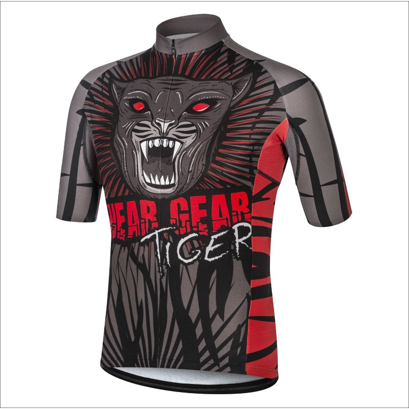 ASRENALINE JUNKIES RED short sleeve jersey