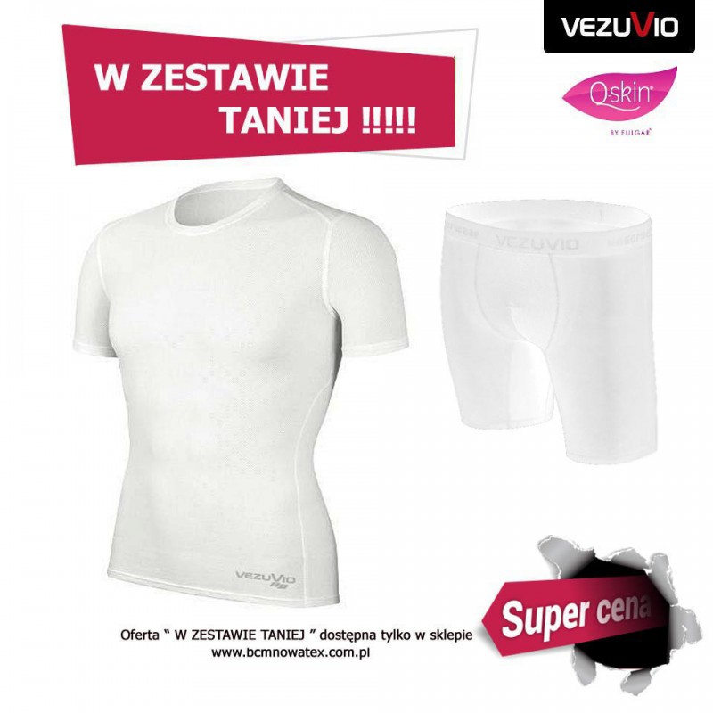 Men's set WHT short-sleeved shirt + Men's Boxer Shorts Men's set WHT short-sleeved shirt + Men's Boxer Shorts