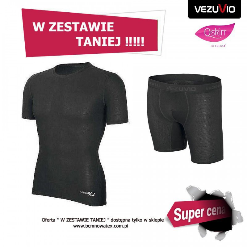 Zestaw męski WHT potówka koszulka + bokserki Zestaw męski WHT potówka koszulka + bokserki