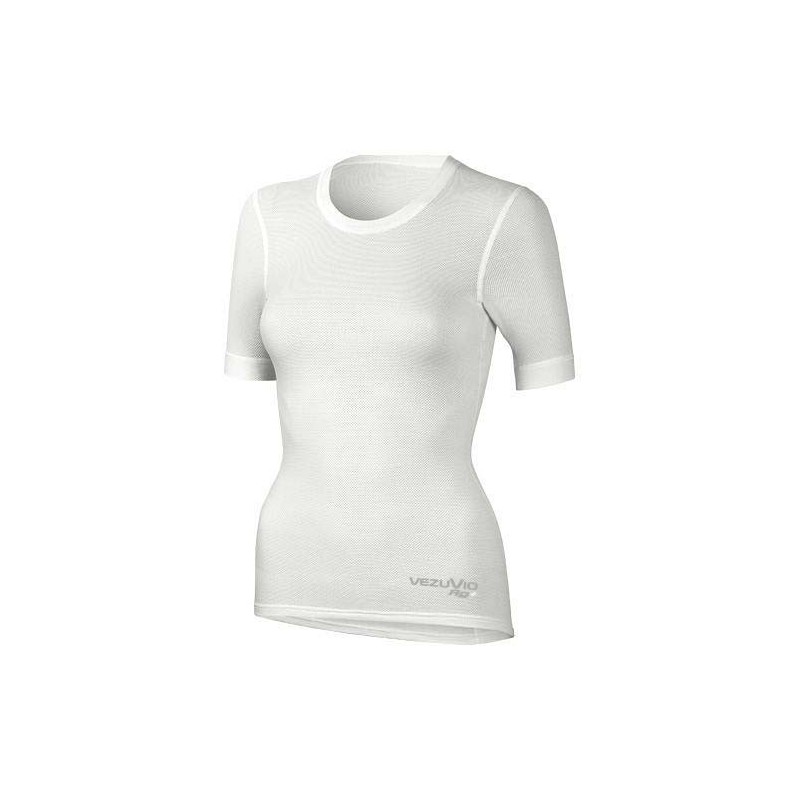 Women's short-sleeved shirt Q-Skin white Women's short-sleeved shirt Q-Skin white