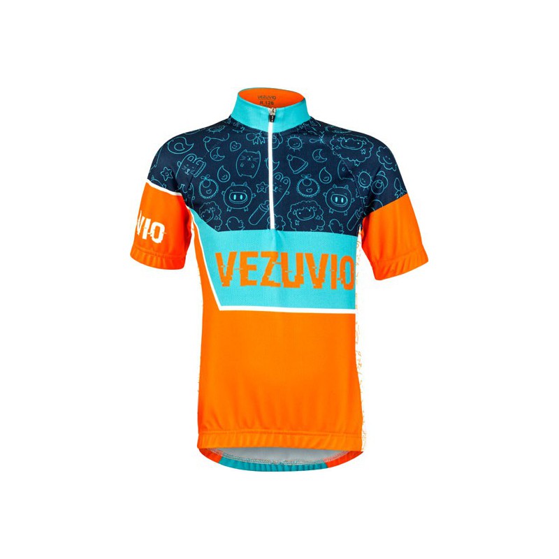 Children's cycling jersey Samurai Red Children's cycling jersey Samurai Red